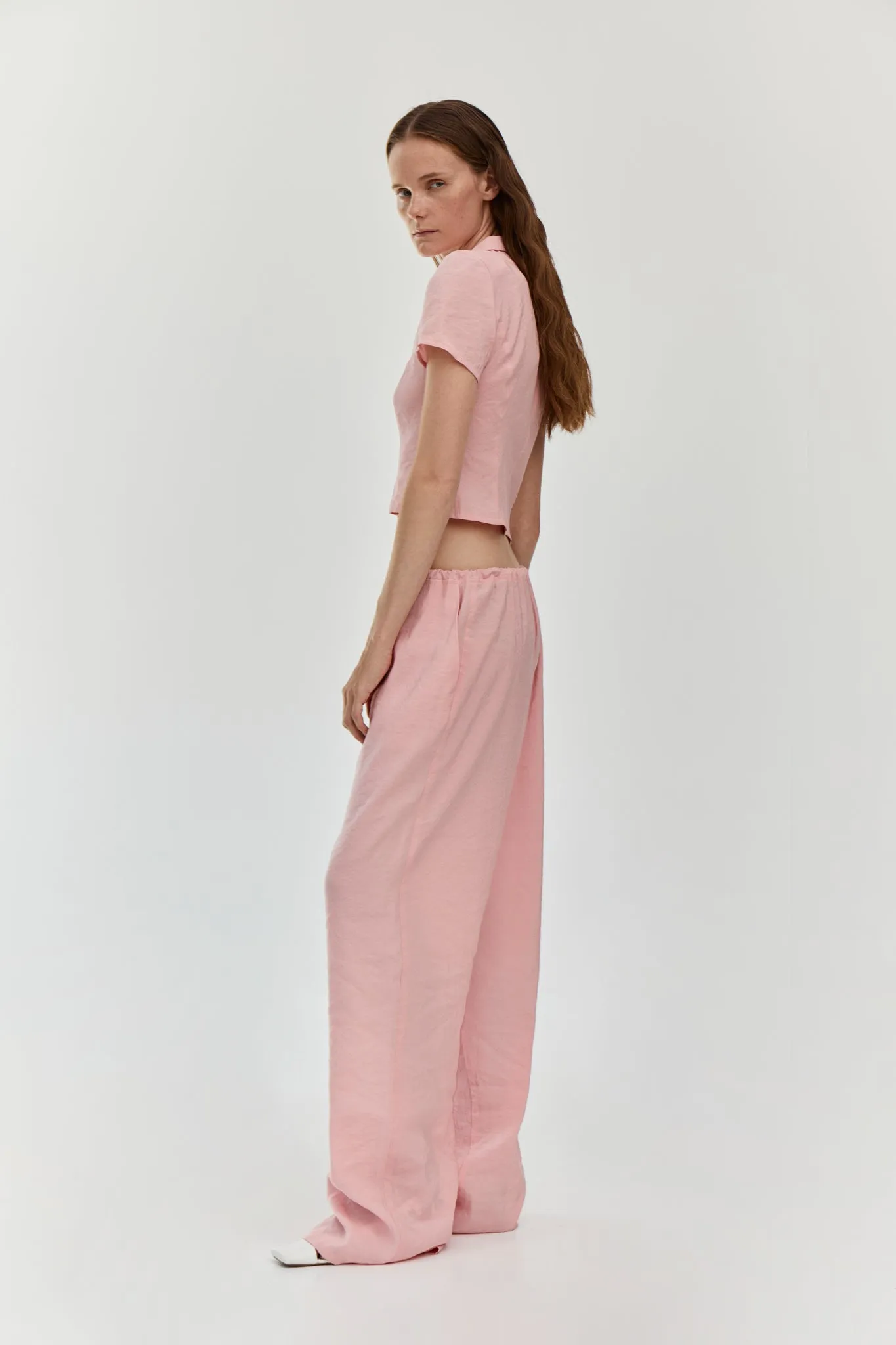 Loose fit trousers - Pink