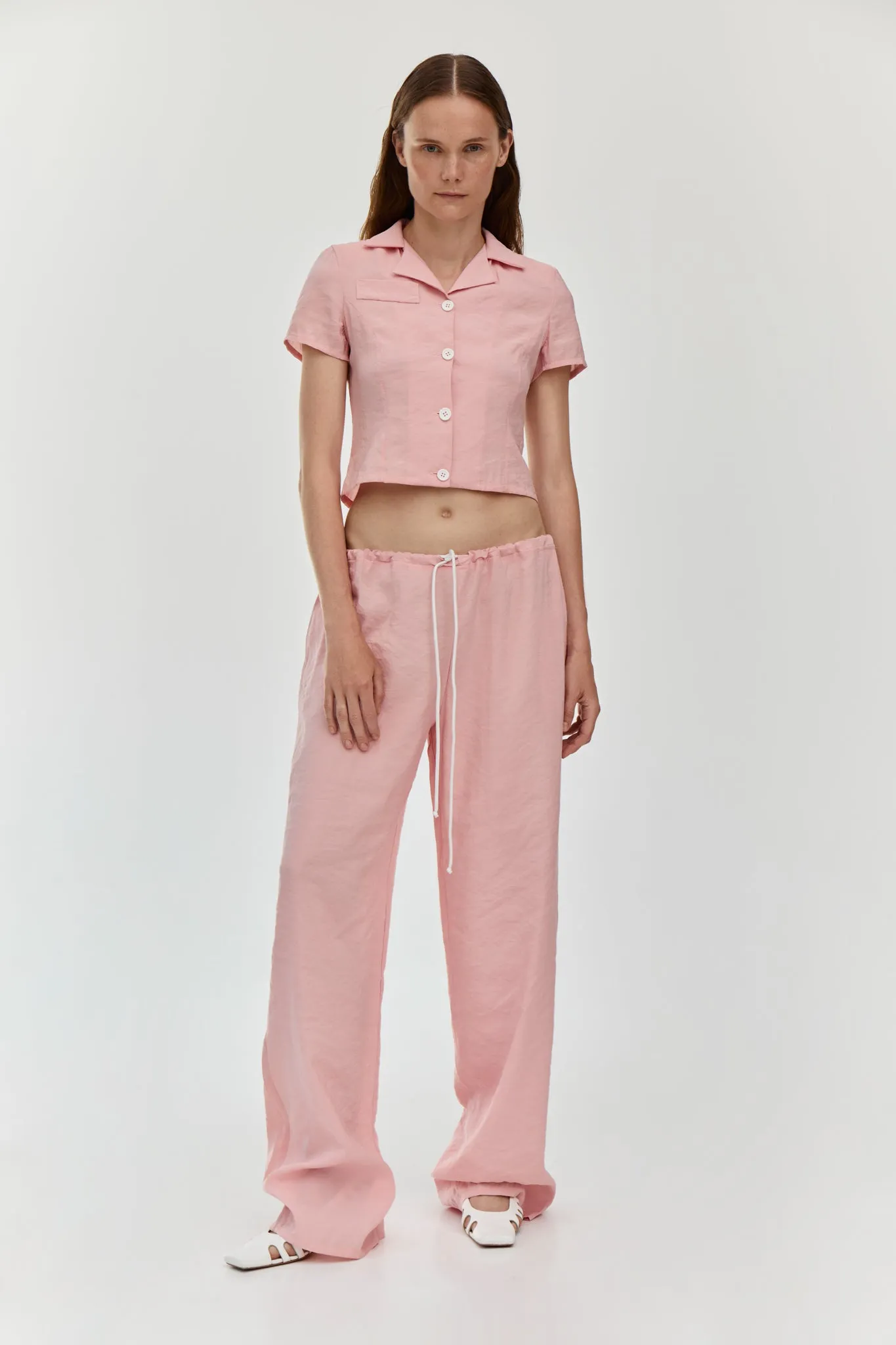 Loose fit trousers - Pink