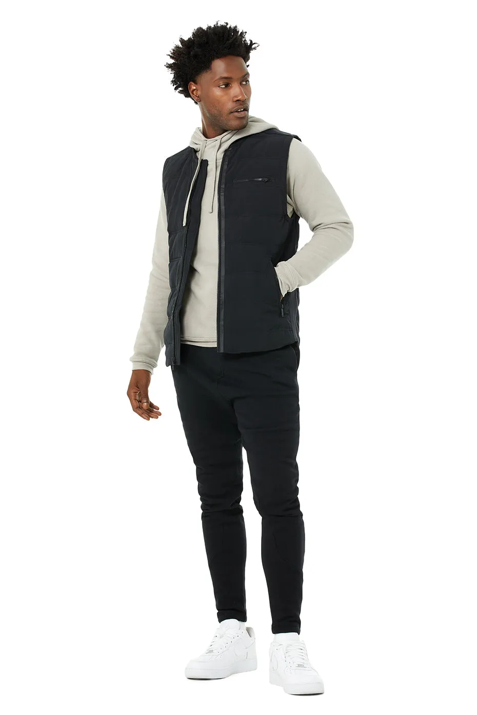 Mantra Puffer Vest - Black