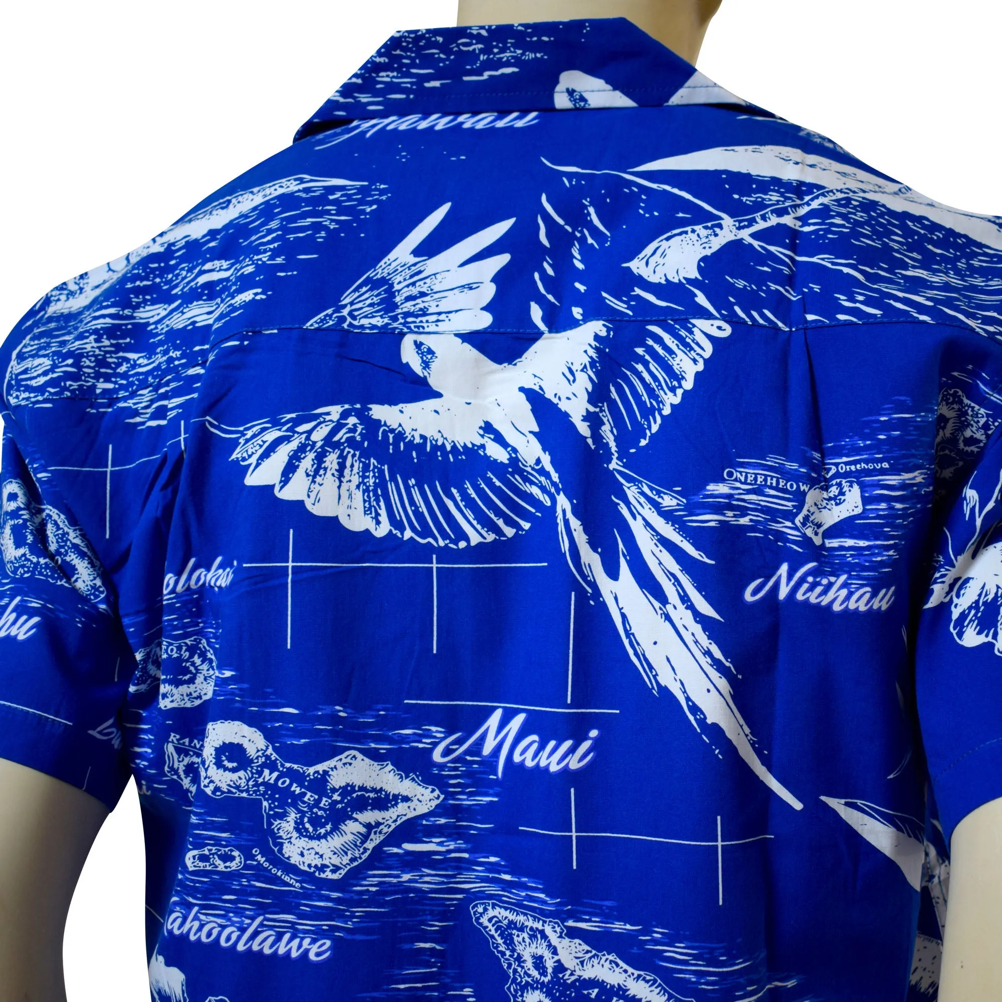 Map 3 Men's Aloha Shirt