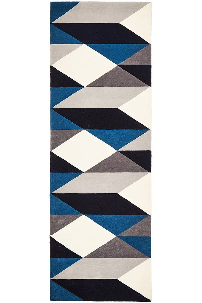 Matrix 904 Runner Rug (Steel) by Rug Culture