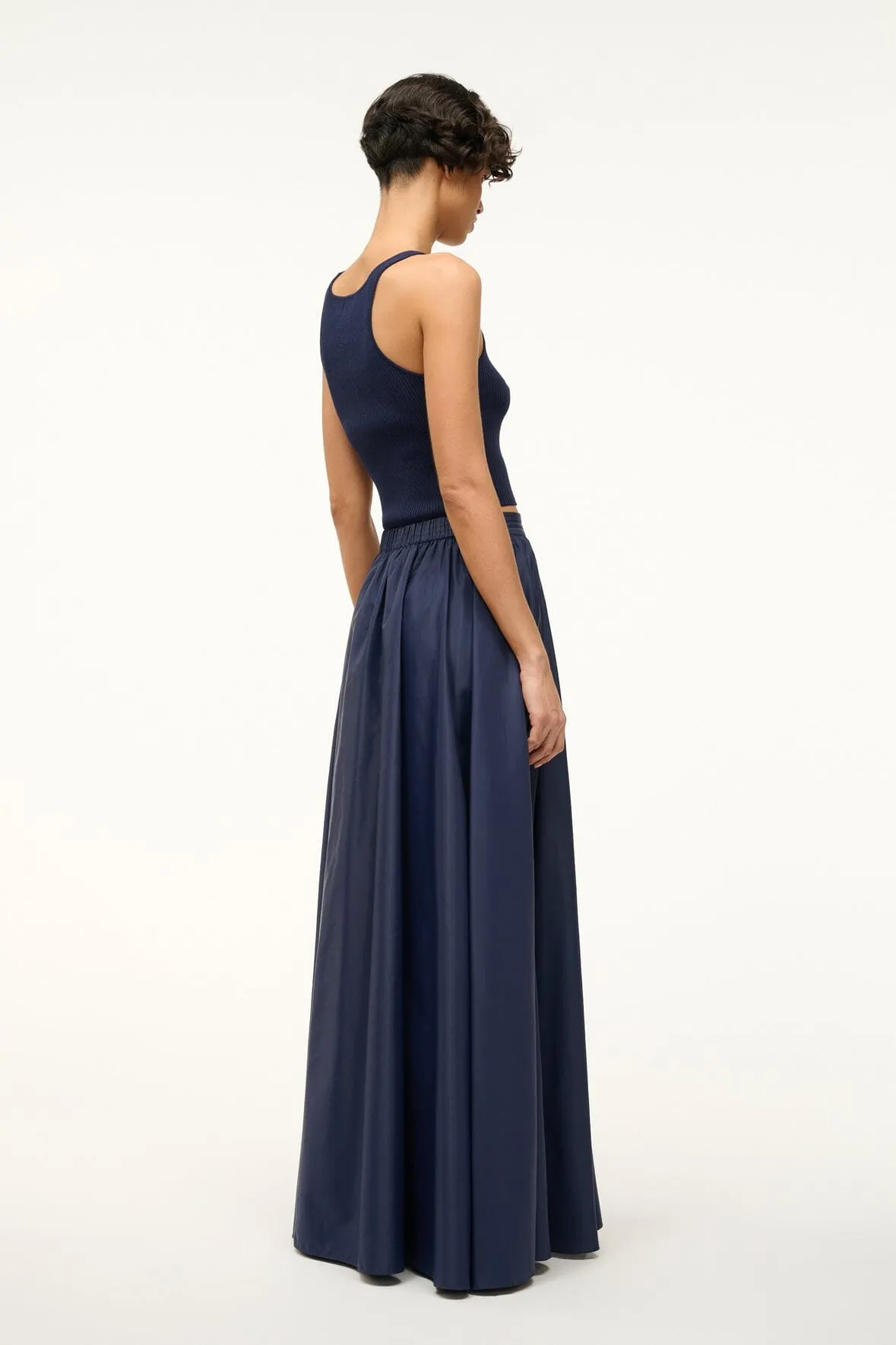 MAXI EDEN SKIRT | NAVY