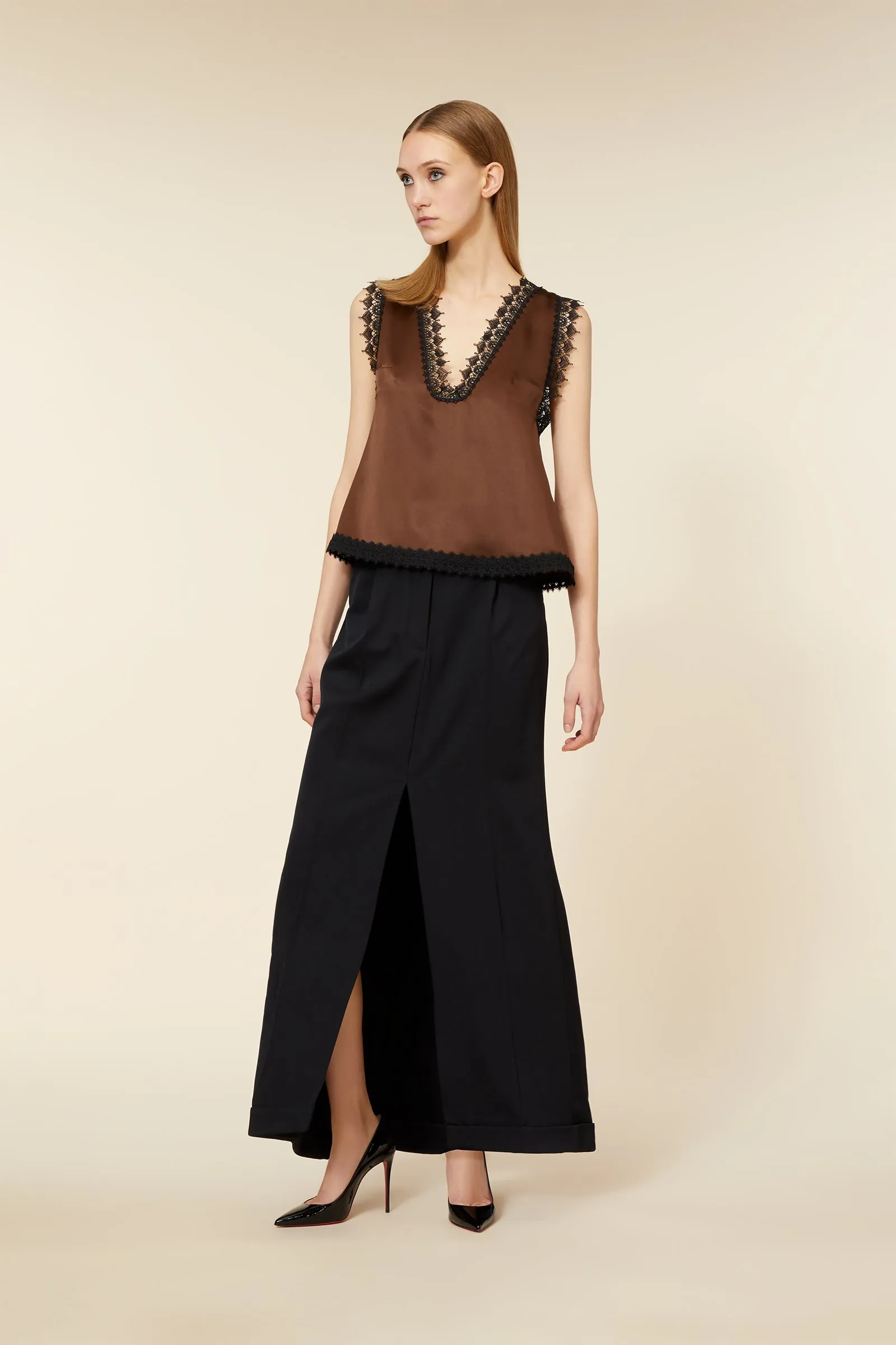 MAXI TAILORED SKIRT