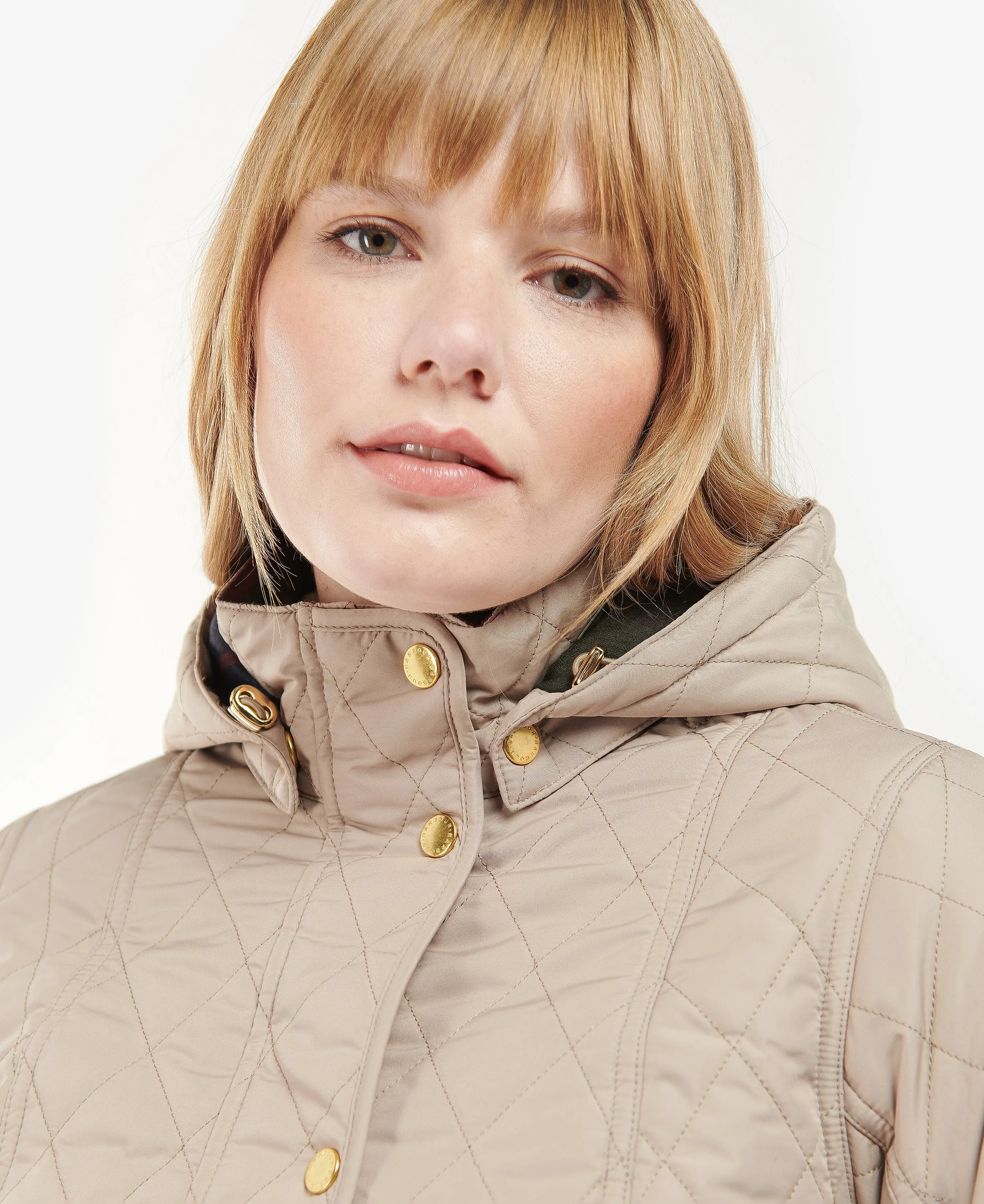 Millfire Quilted Jacket- Taupe