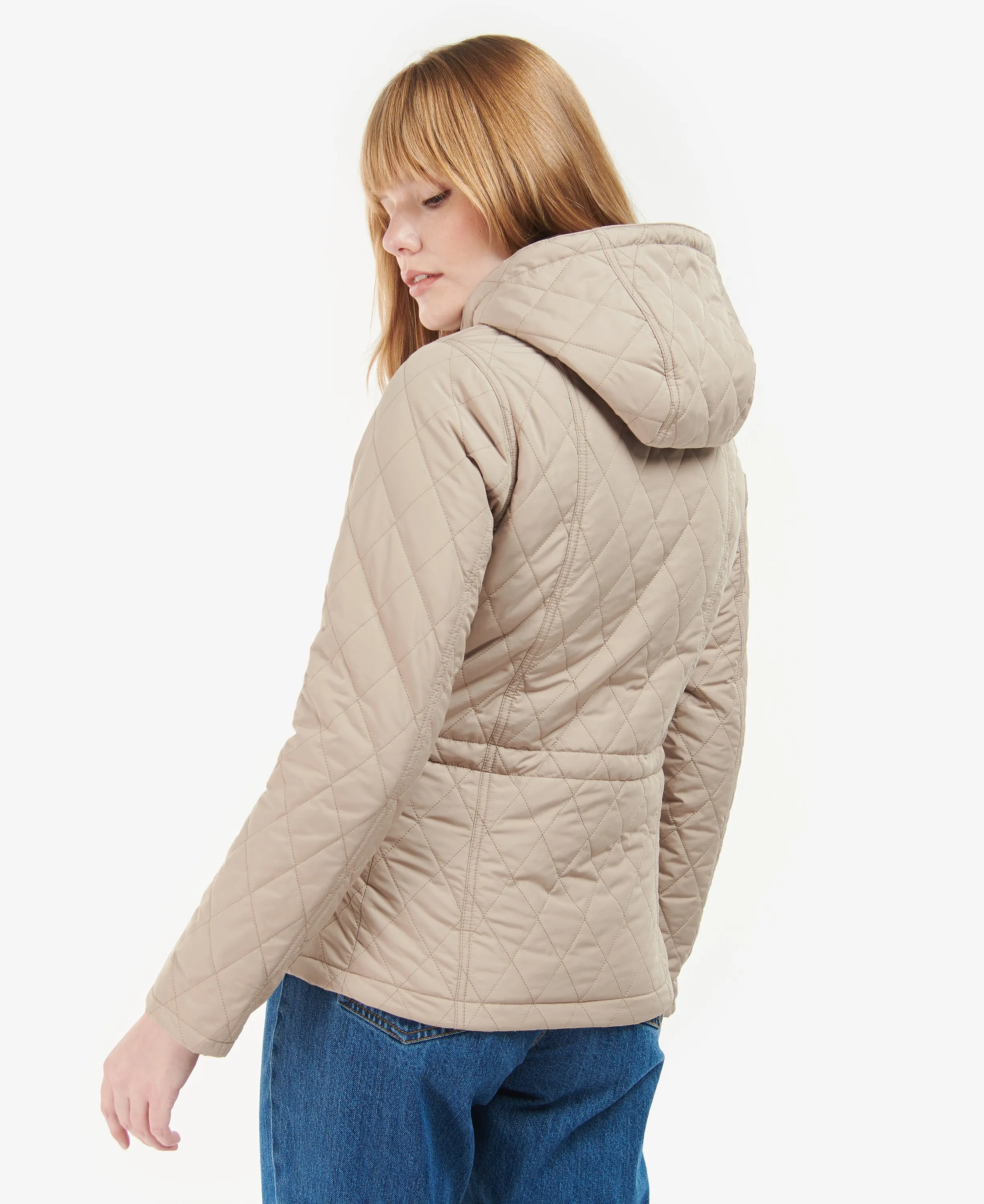 Millfire Quilted Jacket- Taupe