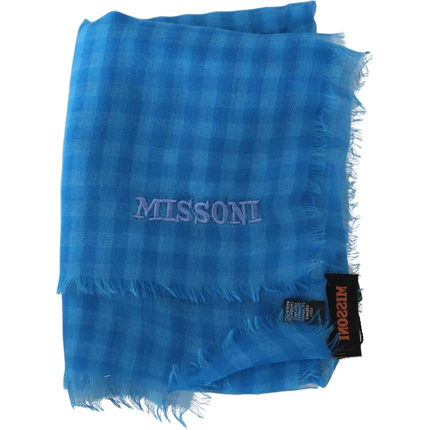 Missoni Chic Checkered Cashmere Scarf