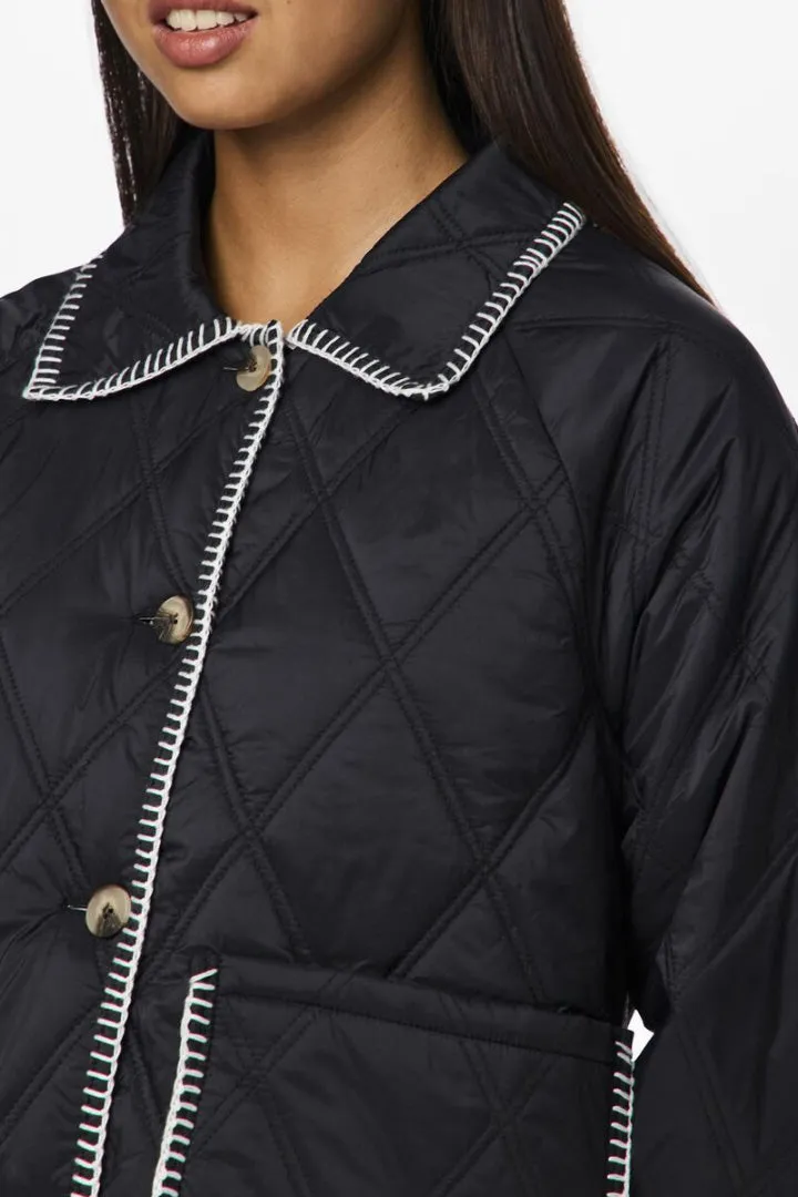 Naima Quilted Stitch Jacket