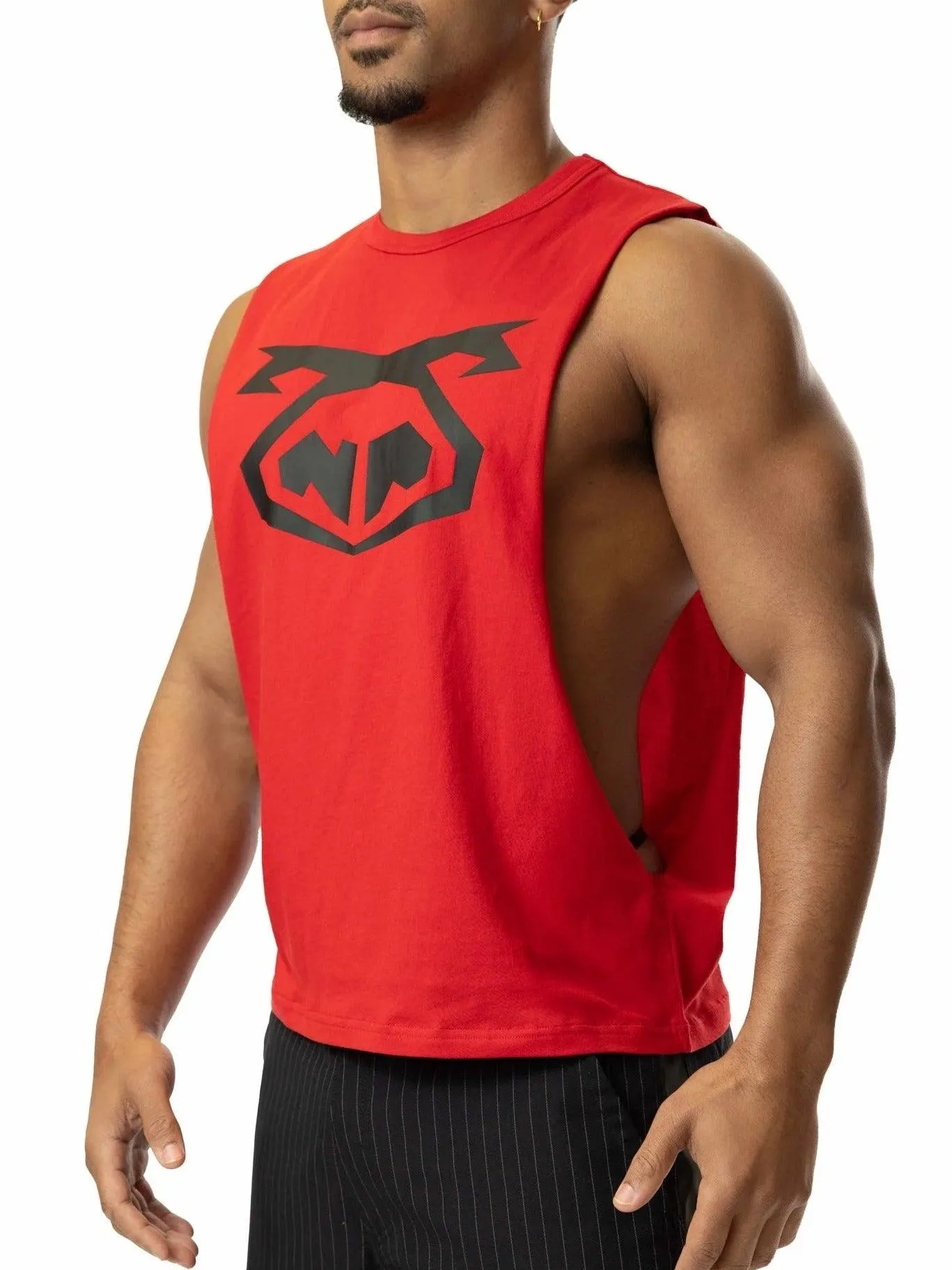 NASTY PIG BRANDMARK SHREDDER TANK TOP