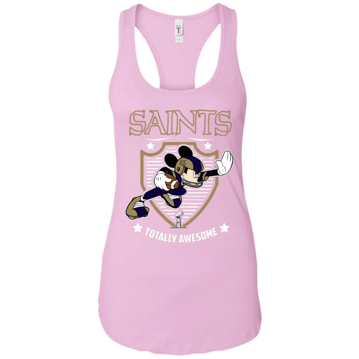 Nfl – New Orleans Saints Totally Awesome Mickey Mouse Super Bowl 2019 Football Women Tank Top