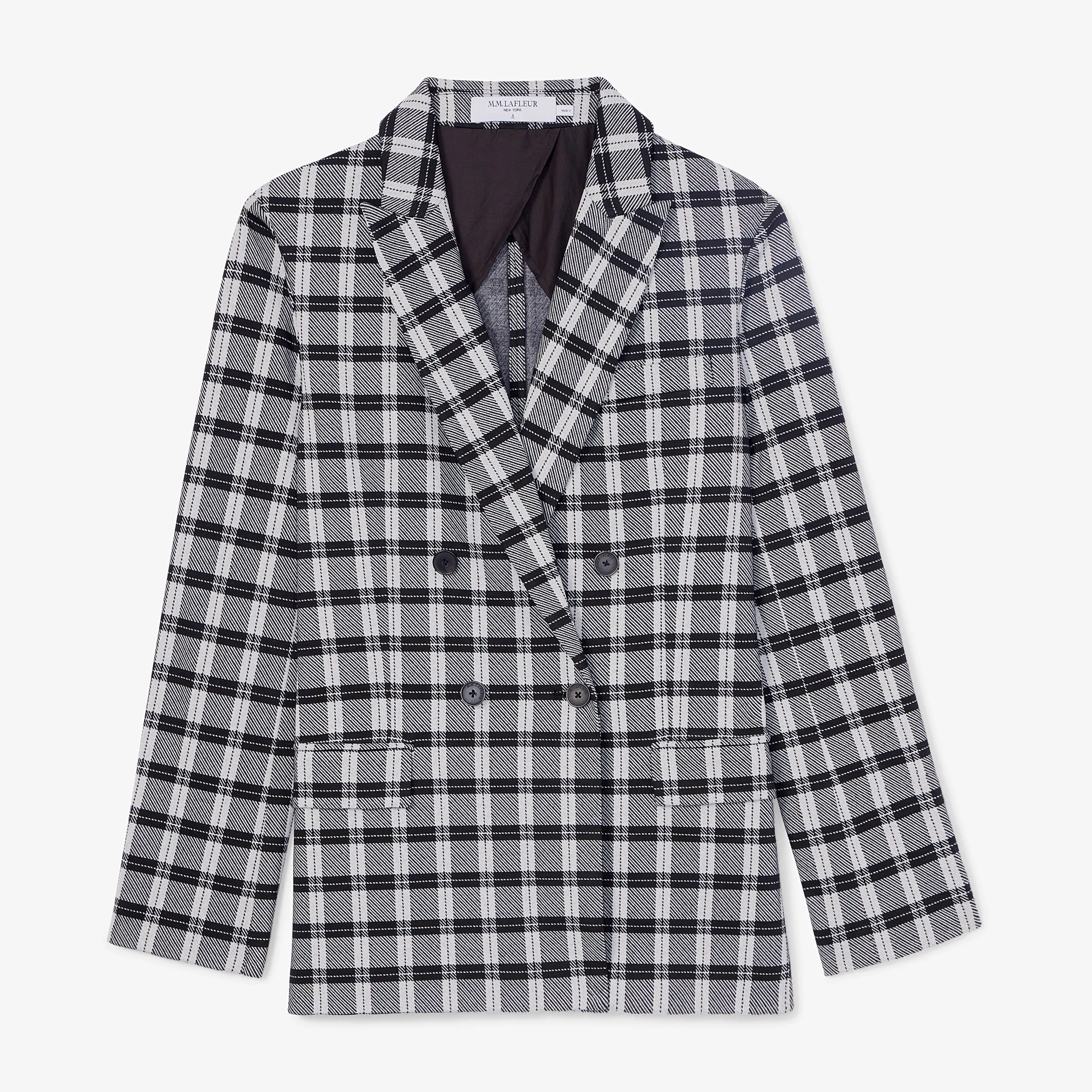 O'Hara Blazer - Knit Suiting :: Checkmate