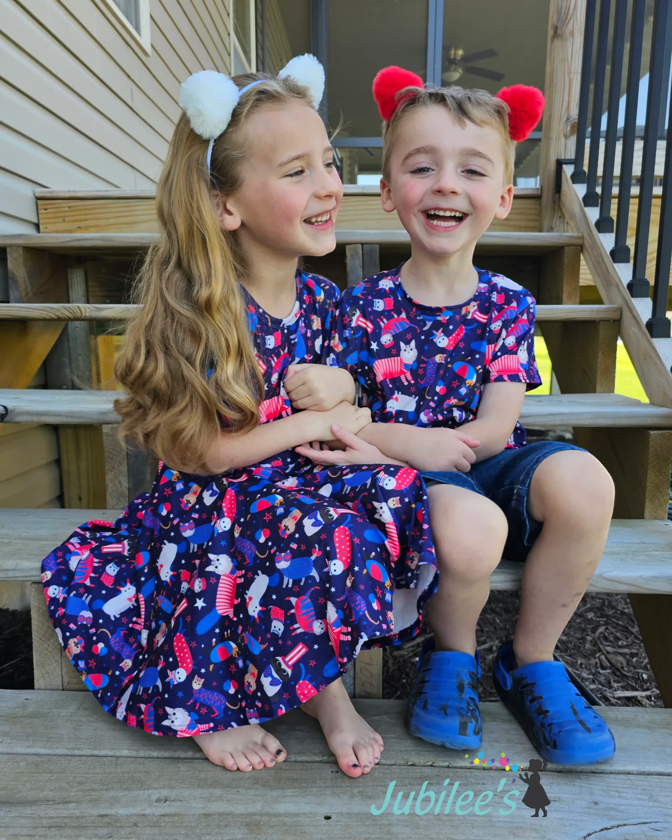 Patriotic Cats Dress