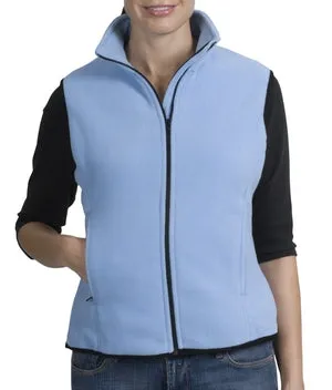 Port Authority - Ladies R-Tek Fleece Vest.  LP79