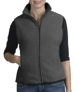 Port Authority - Ladies R-Tek Fleece Vest.  LP79