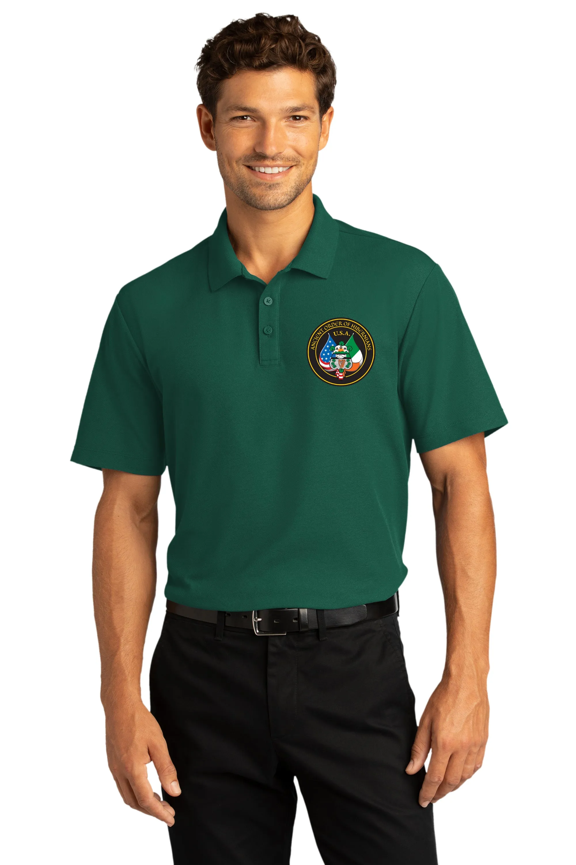 Port Authority ® SuperPro ™ React ™ Embroidered Polo