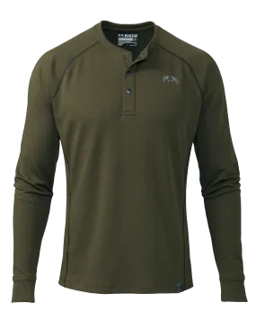 PRO Merino 200 Henley | Loden