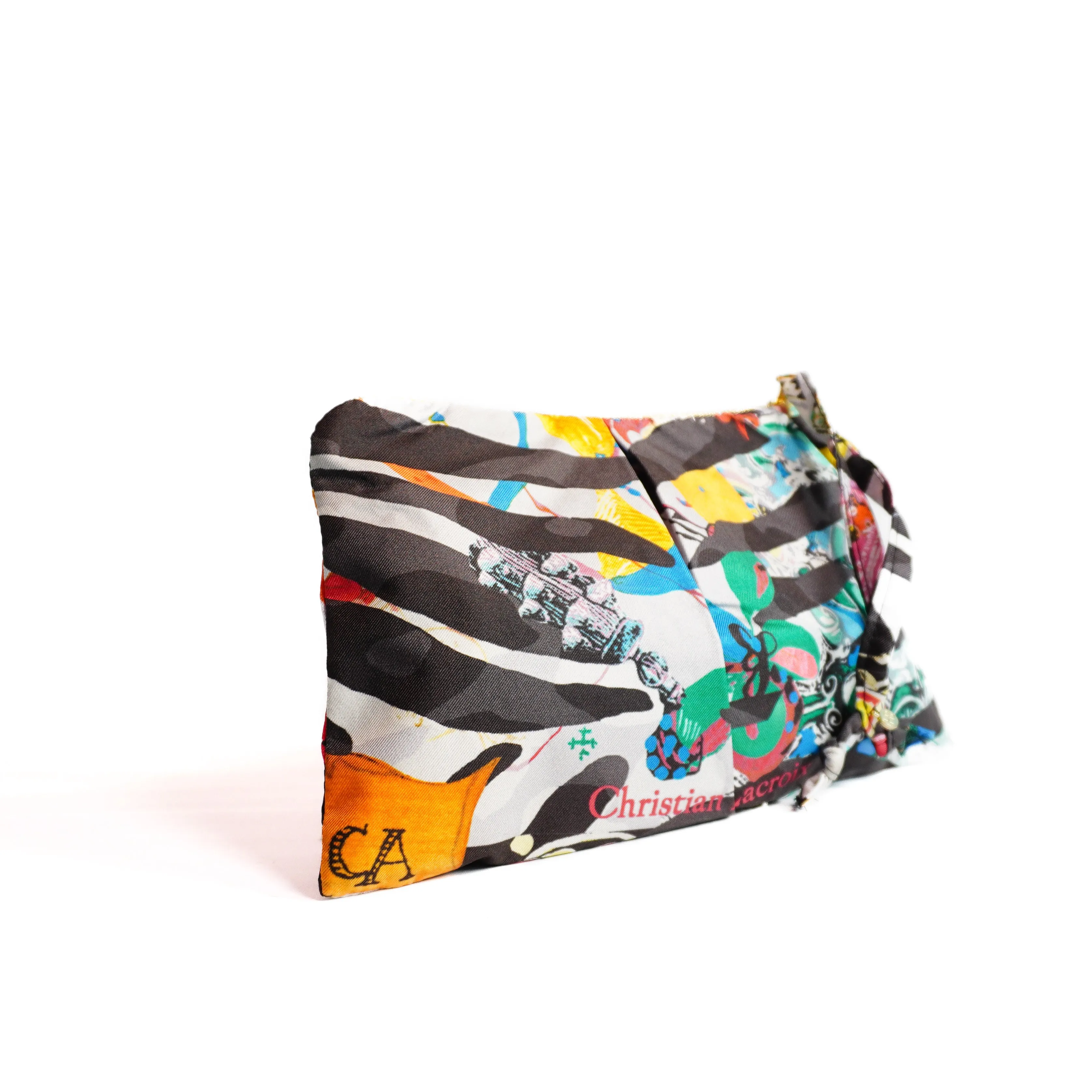 "Traveler" Scarf Bag (Upcycled from Christian LaCroix Scarf)