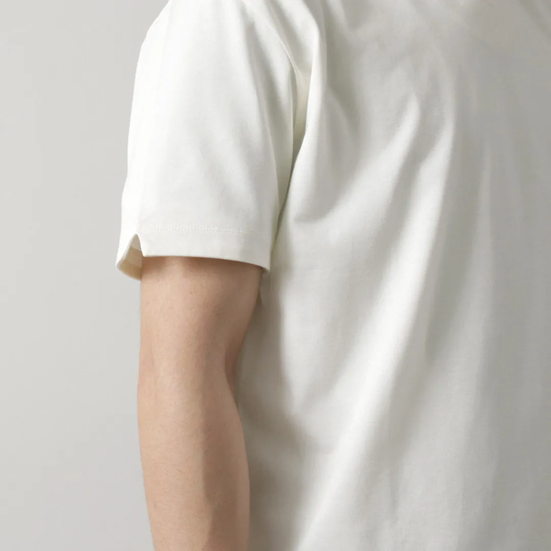 RE MADE IN TOKYO JAPAN / Dress Organic Cotton Skipper Polo Shirt