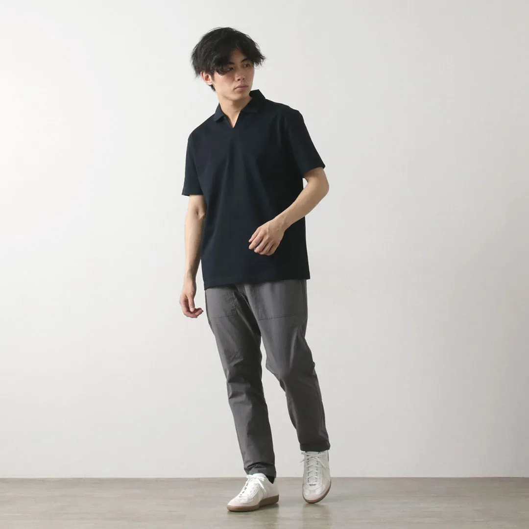 RE MADE IN TOKYO JAPAN / Dress Organic Cotton Skipper Polo Shirt