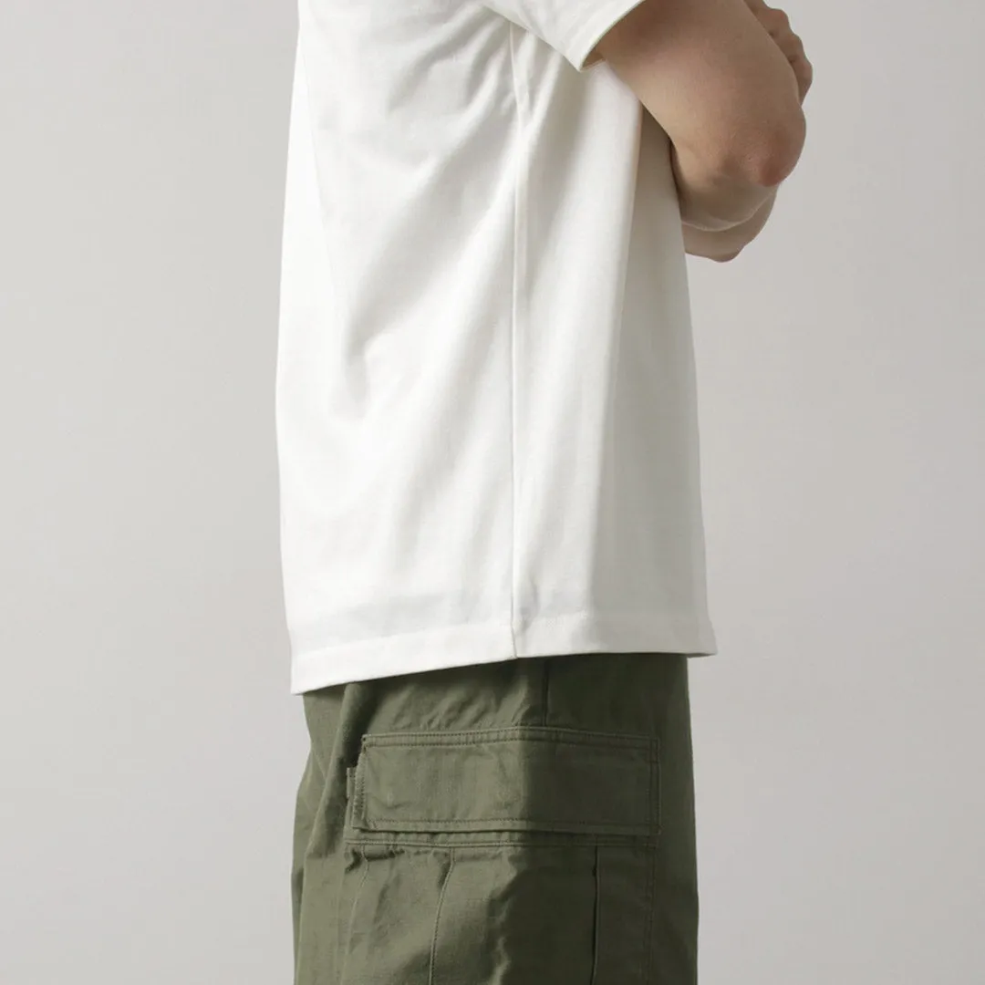 RE MADE IN TOKYO JAPAN / Dress Organic Cotton Skipper Polo Shirt