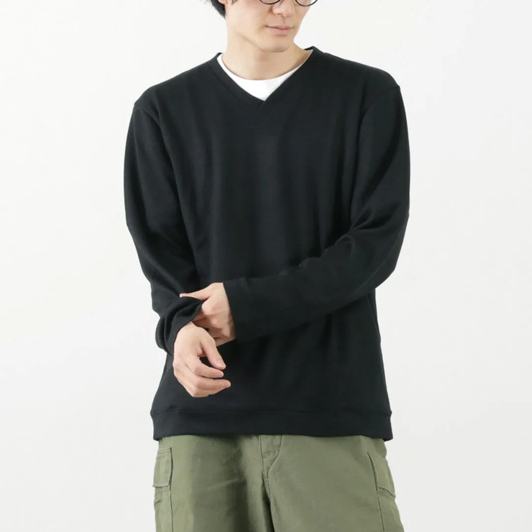 RE MADE IN TOKYO JAPAN / Dress Wool Knit V-Neck