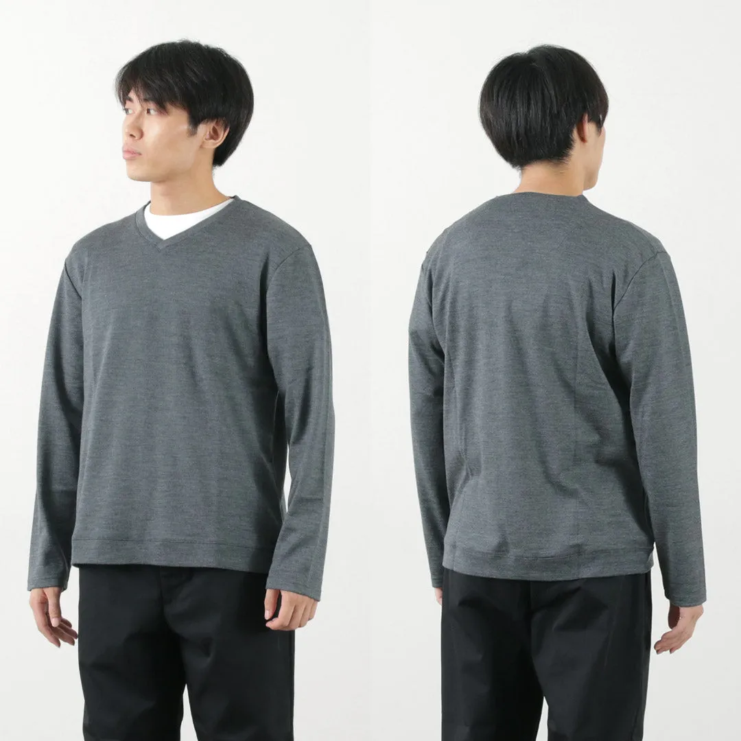 RE MADE IN TOKYO JAPAN / Dress Wool Knit V-Neck