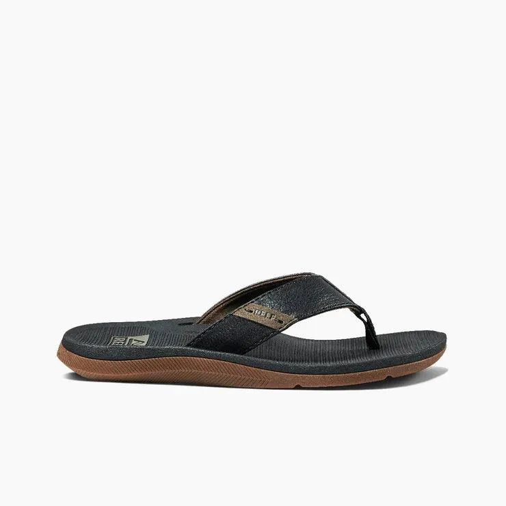 Reef Men's Santa Ana Sandals Black