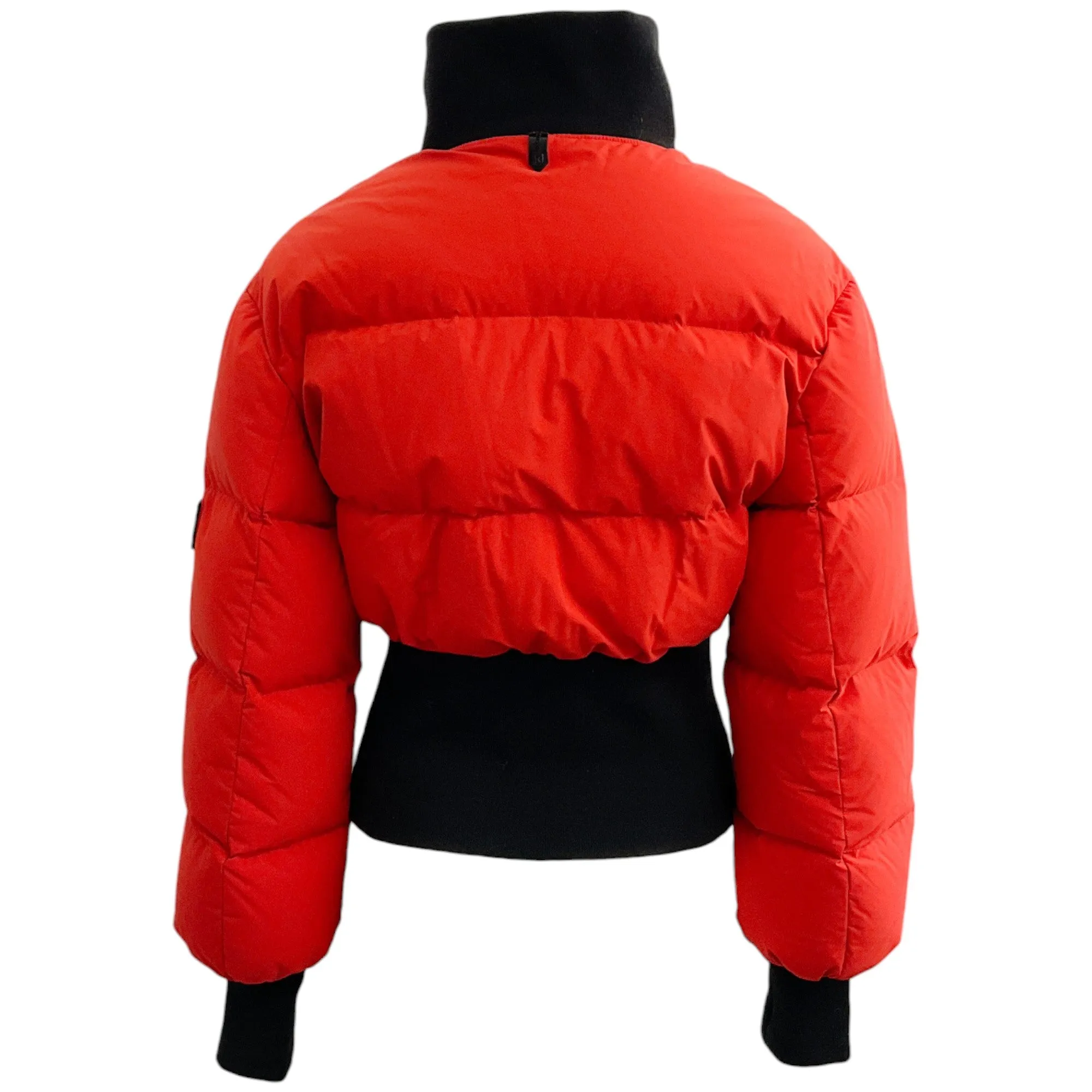 Rudsak Orange Cropped Ady Puffer Jacket