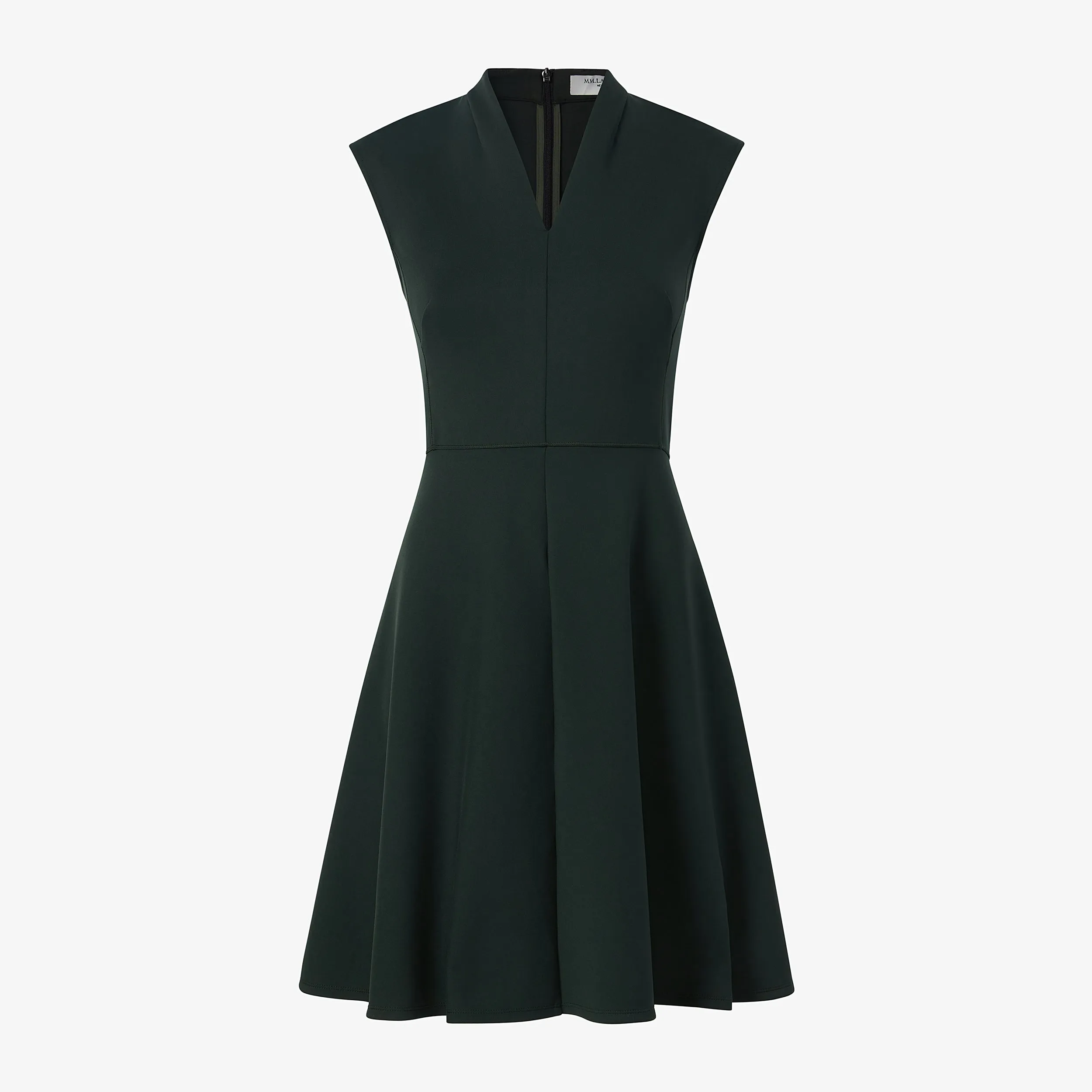 Ruth Dress - Light Scuba :: Forest