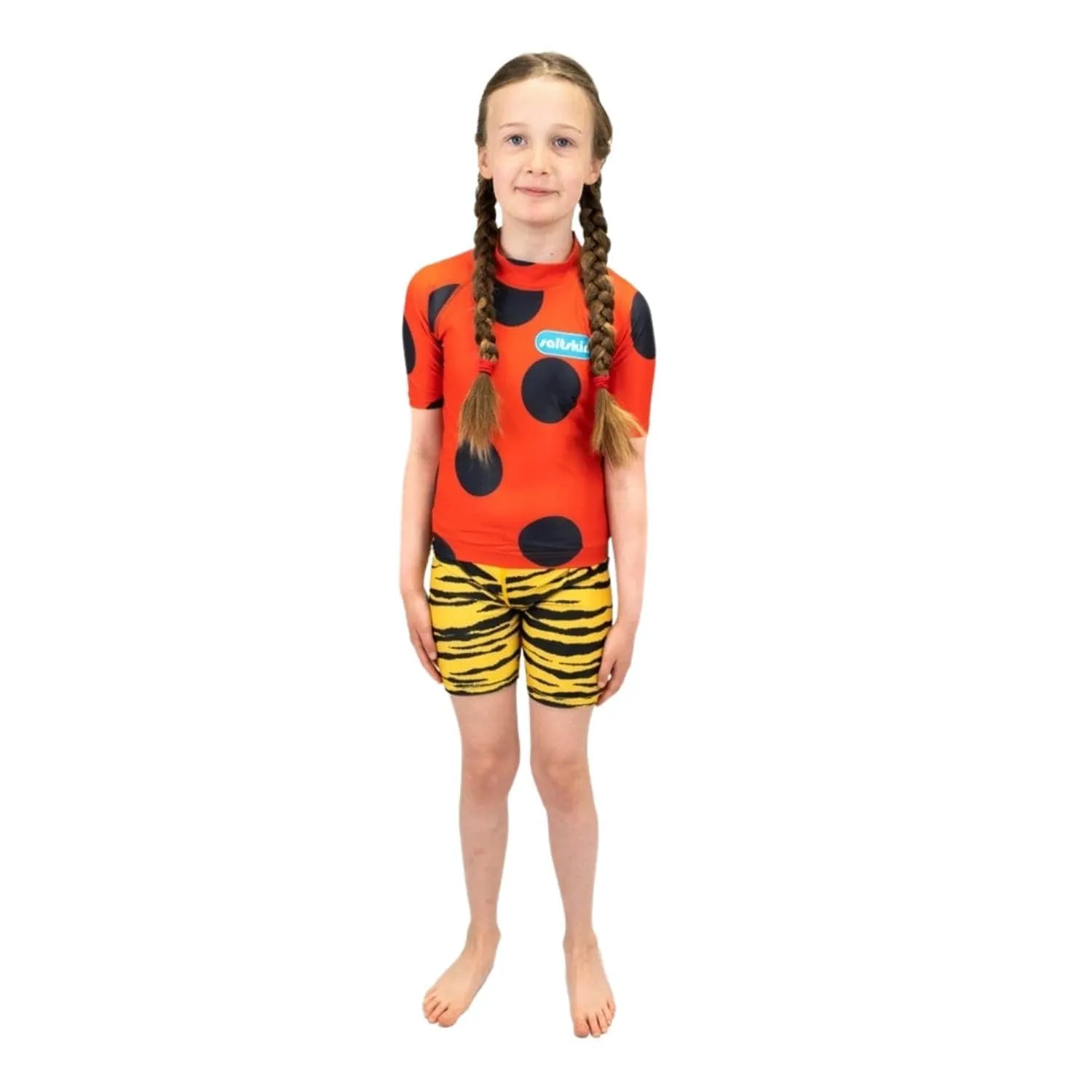 Saltskin Youth Kids UV Rash Vest - Ladybird