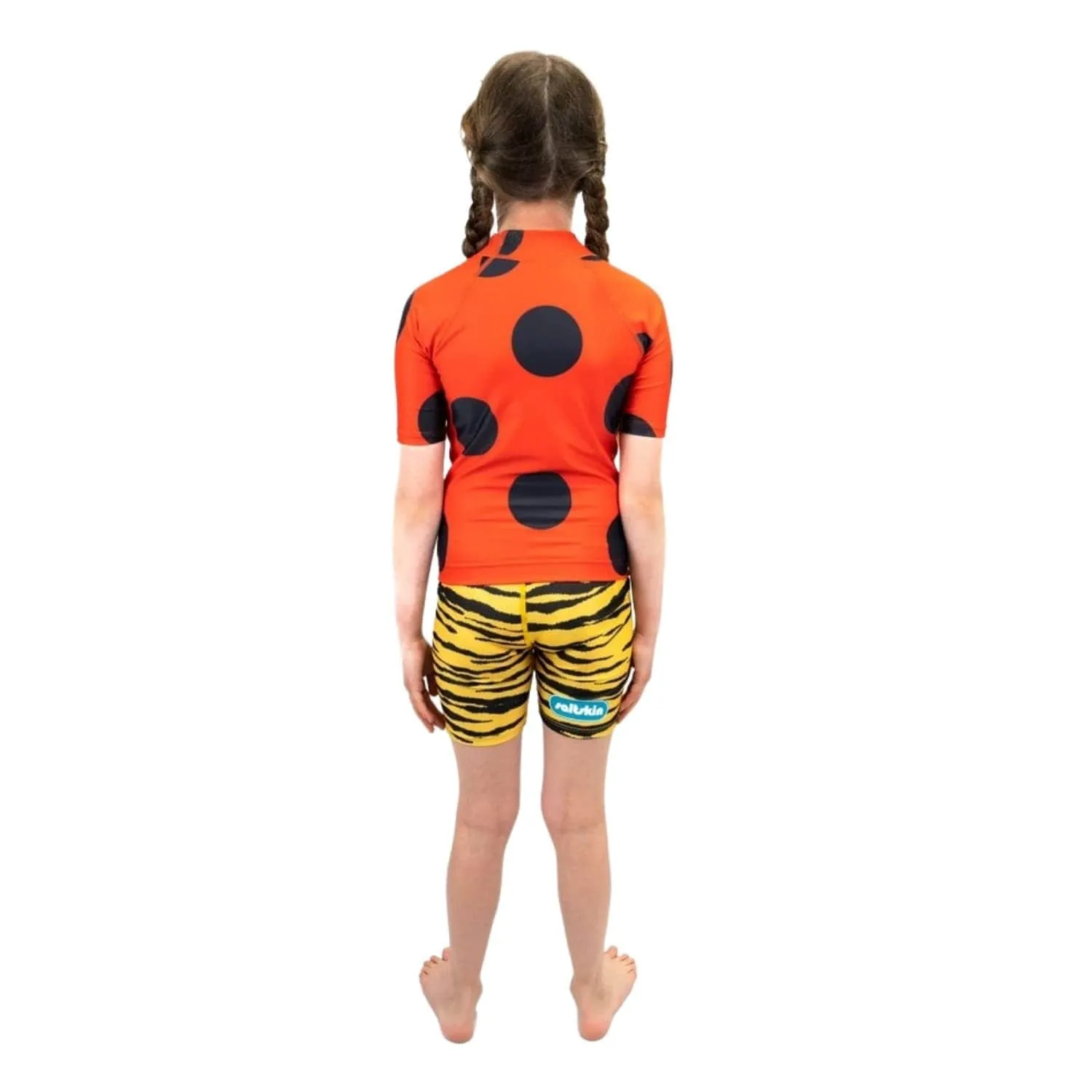 Saltskin Youth Kids UV Rash Vest - Ladybird