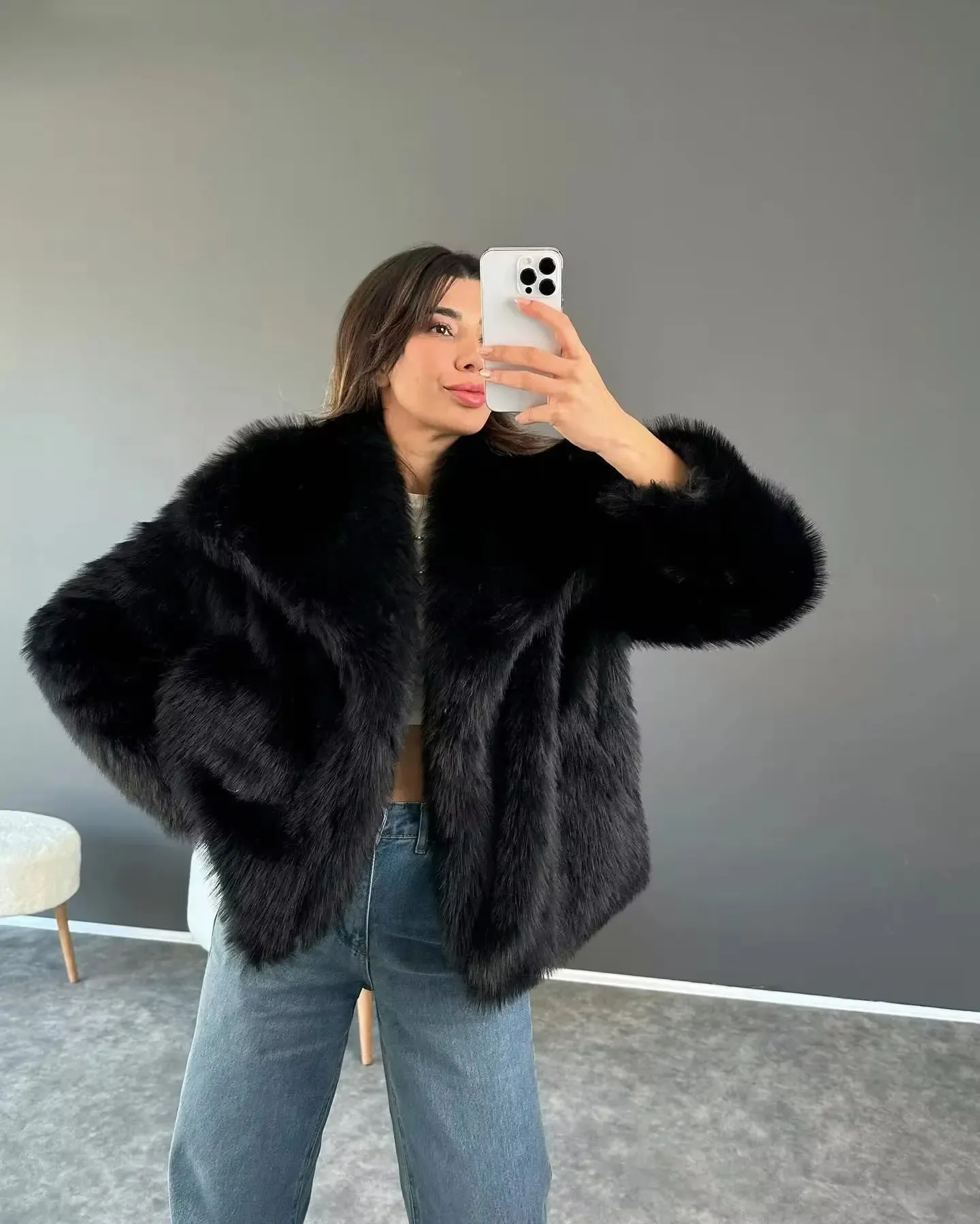 SHP Faux Fur Jacket