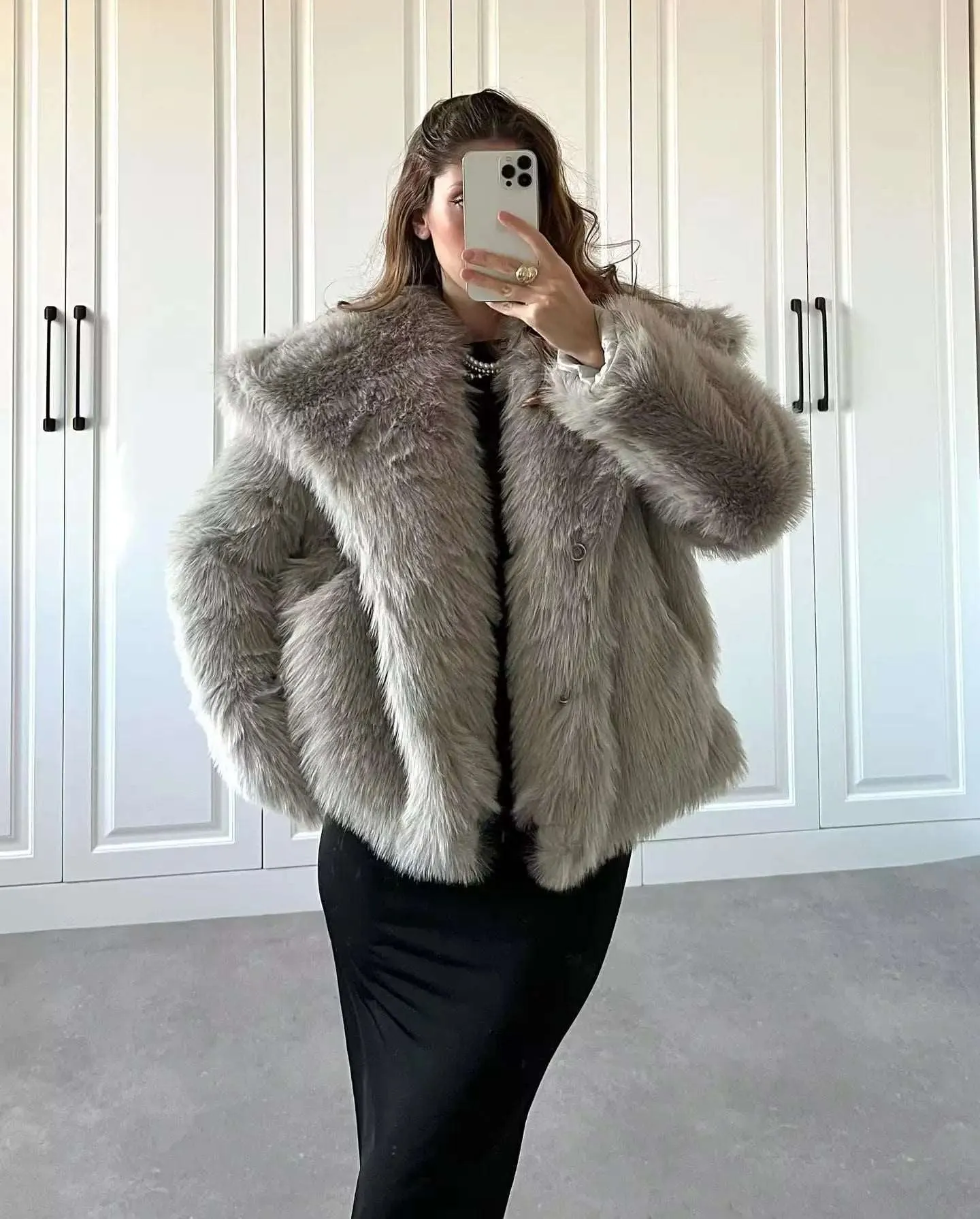 SHP Faux Fur Jacket