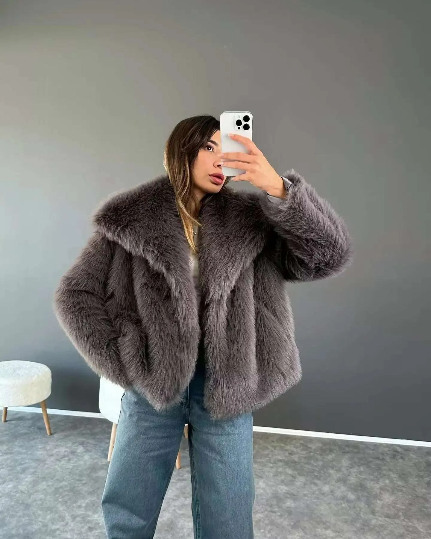 SHP Faux Fur Jacket