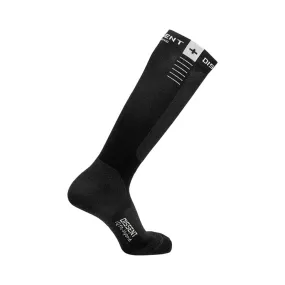 Ski Socks Dissent IQ Comfort Ultra Cushion - Midnight Black