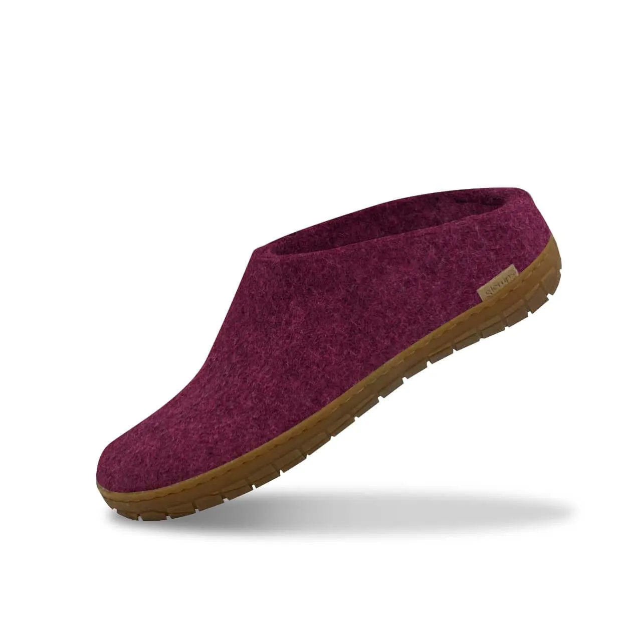 Slip-on with natural rubber sole - honey - Cranberry