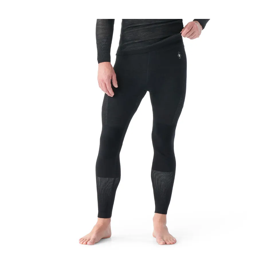 Smartwool Men's Intraknit Thermal Merino Base Layer Bottom Black-White