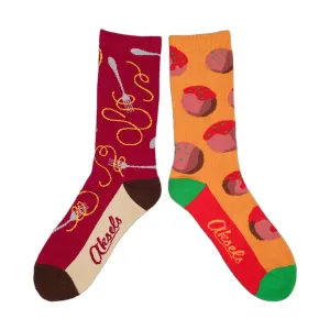 Spaghetti & Meatballs Men's & Women's Crew Socks