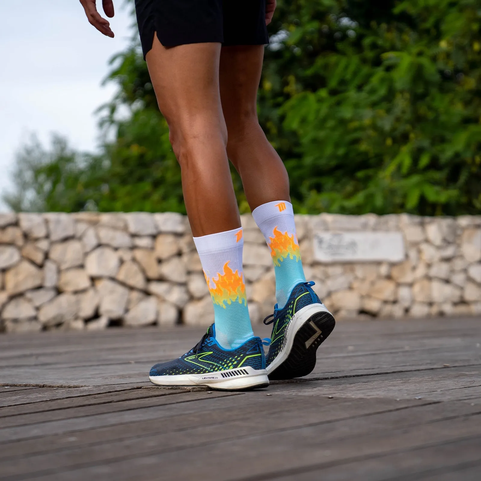 Sporcks Running Socks - Hot Blue