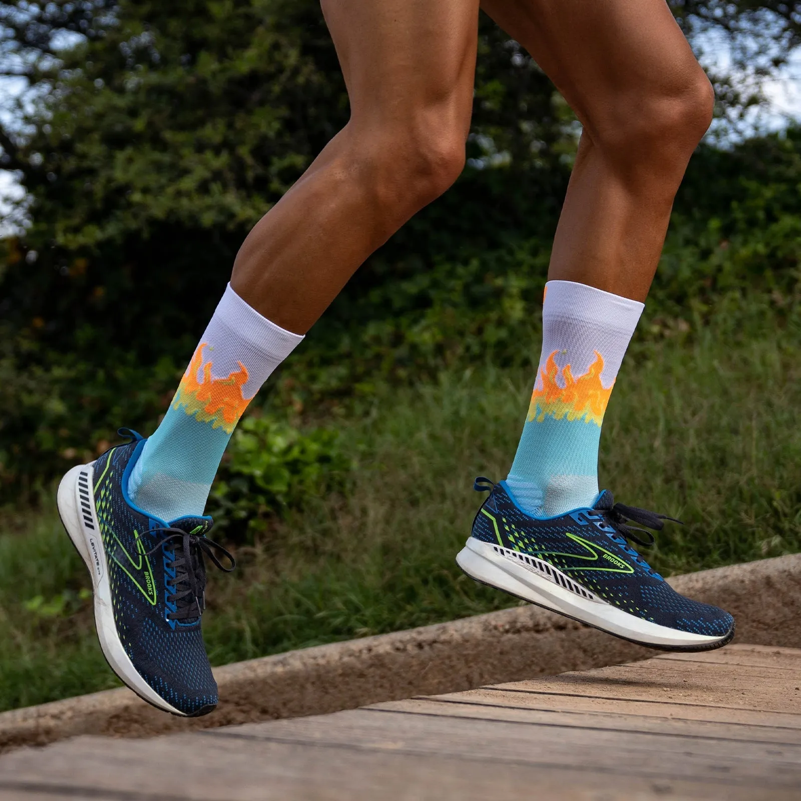 Sporcks Running Socks - Hot Blue