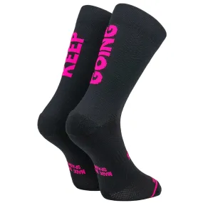 Sporcks Running Socks - Keep Going Black