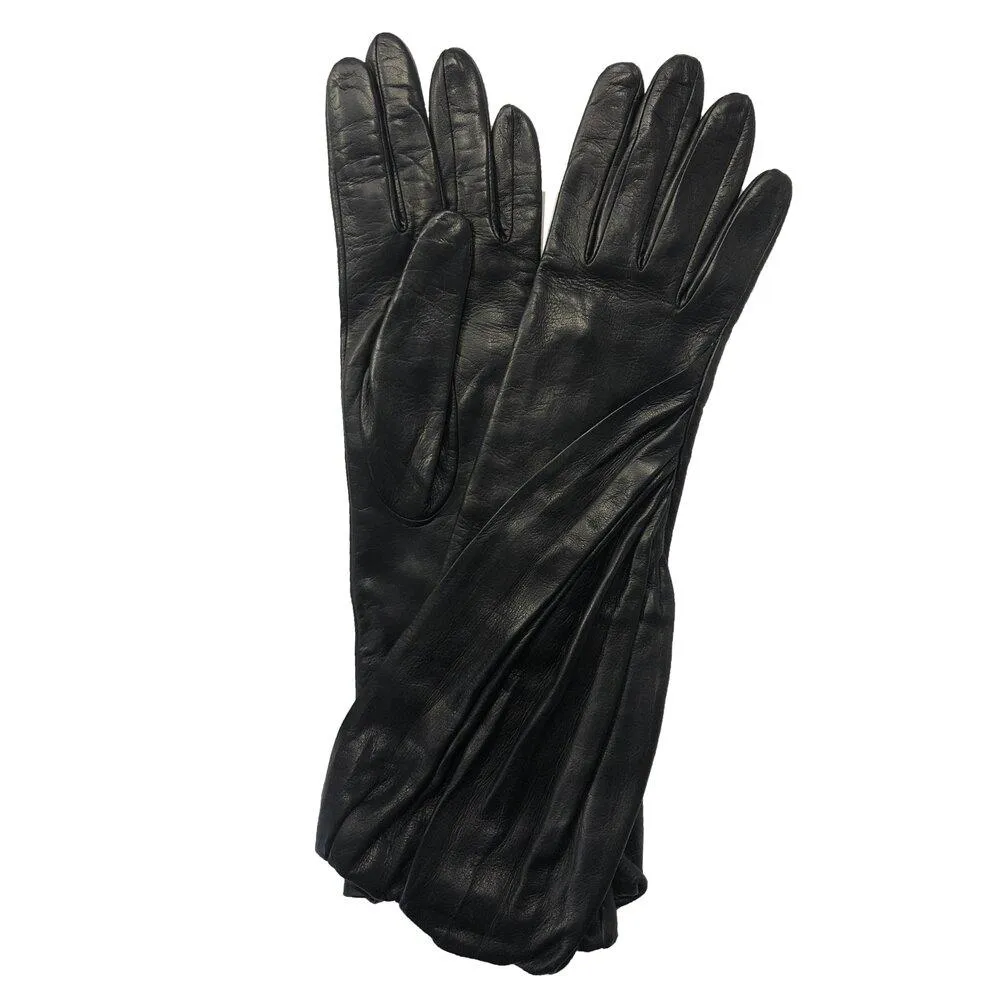 Suzanne - Women's Silk Lined Leather Gloves