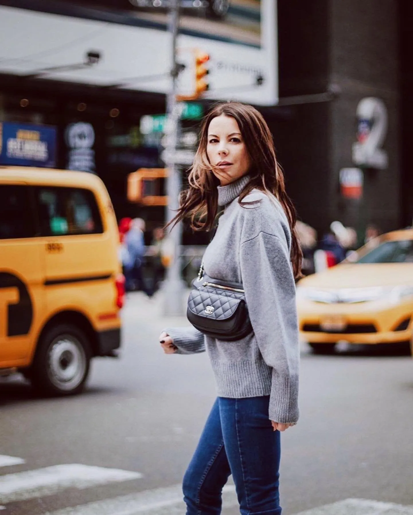 The Boyfriend Turtleneck Grey