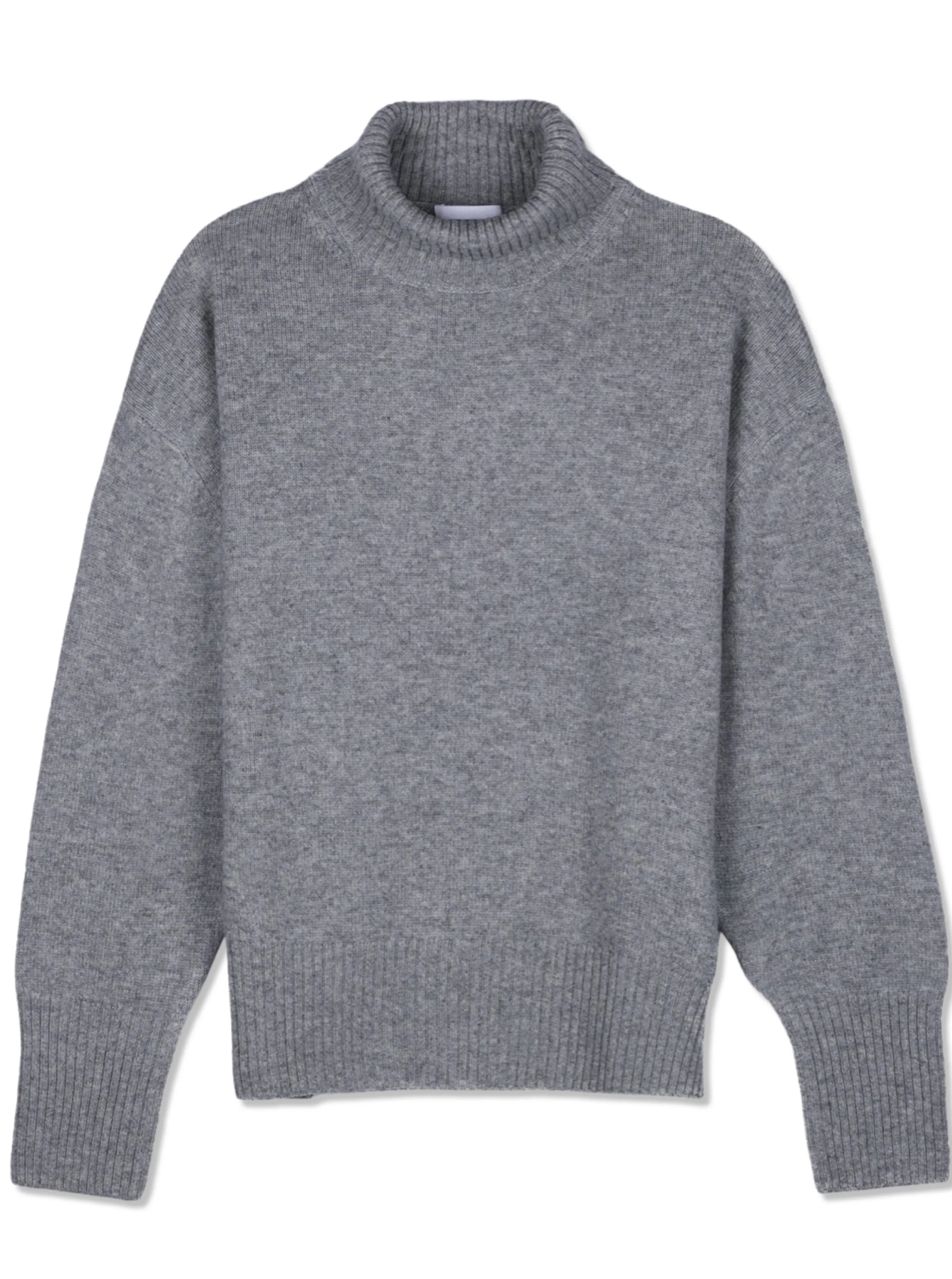 The Boyfriend Turtleneck Grey