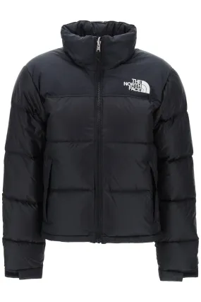 THE NORTH FACE ripstop nylon nuptse cropped down jacket