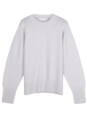 The Sweetheart Sweater Cloudy White