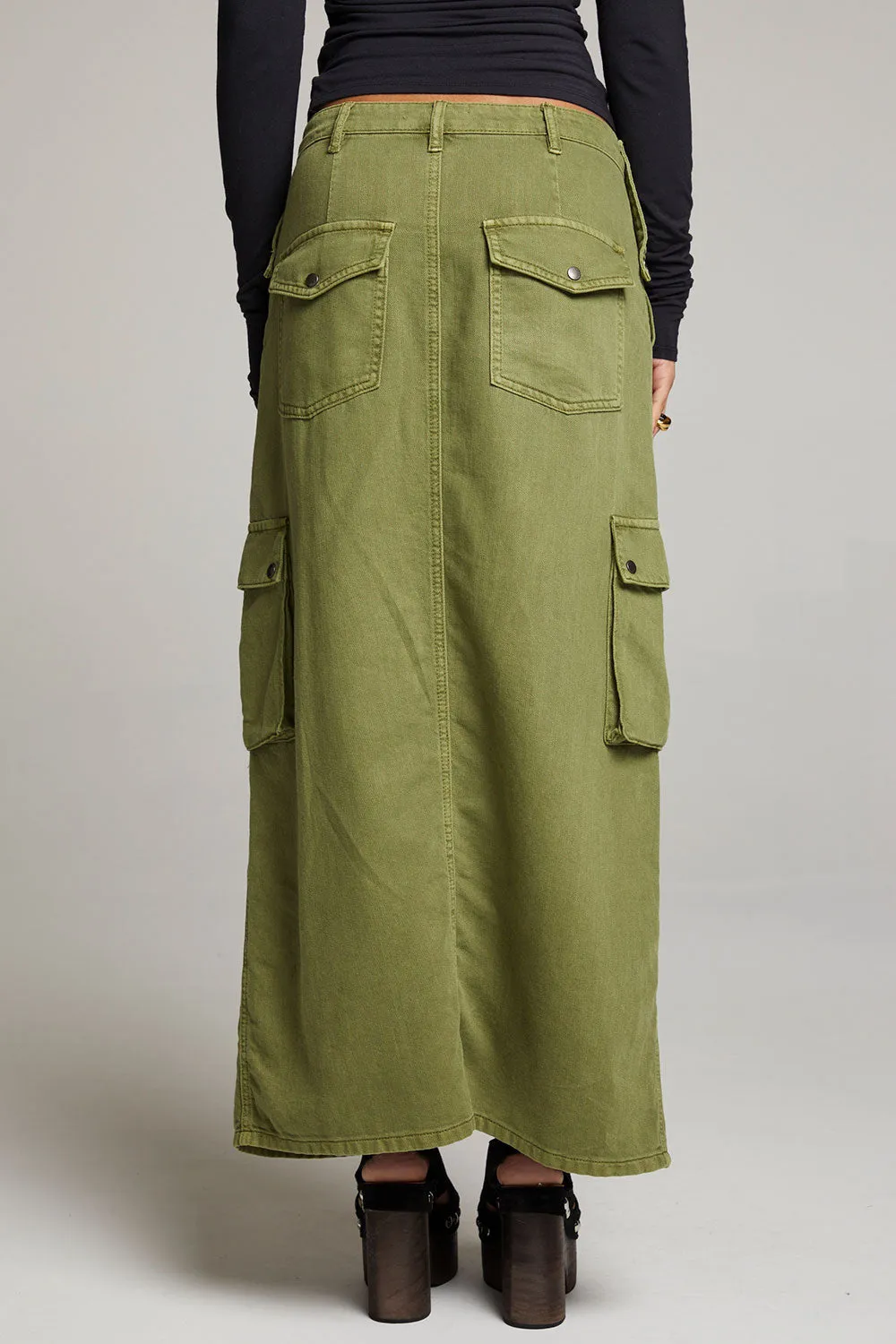 Tri Sphagnum Maxi Skirt