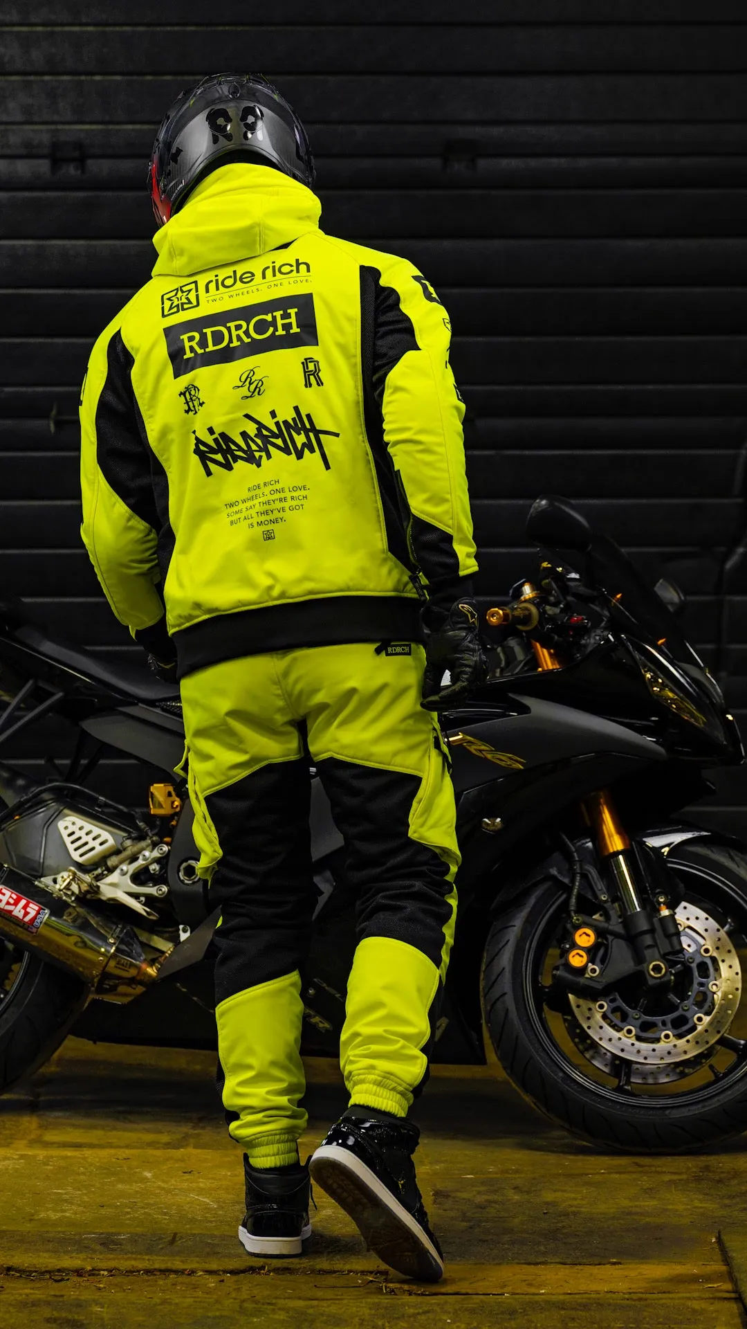 Unit 16™ V2.Flow™ Mesh Armoured Cargo Joggers {Hyper Yellow}