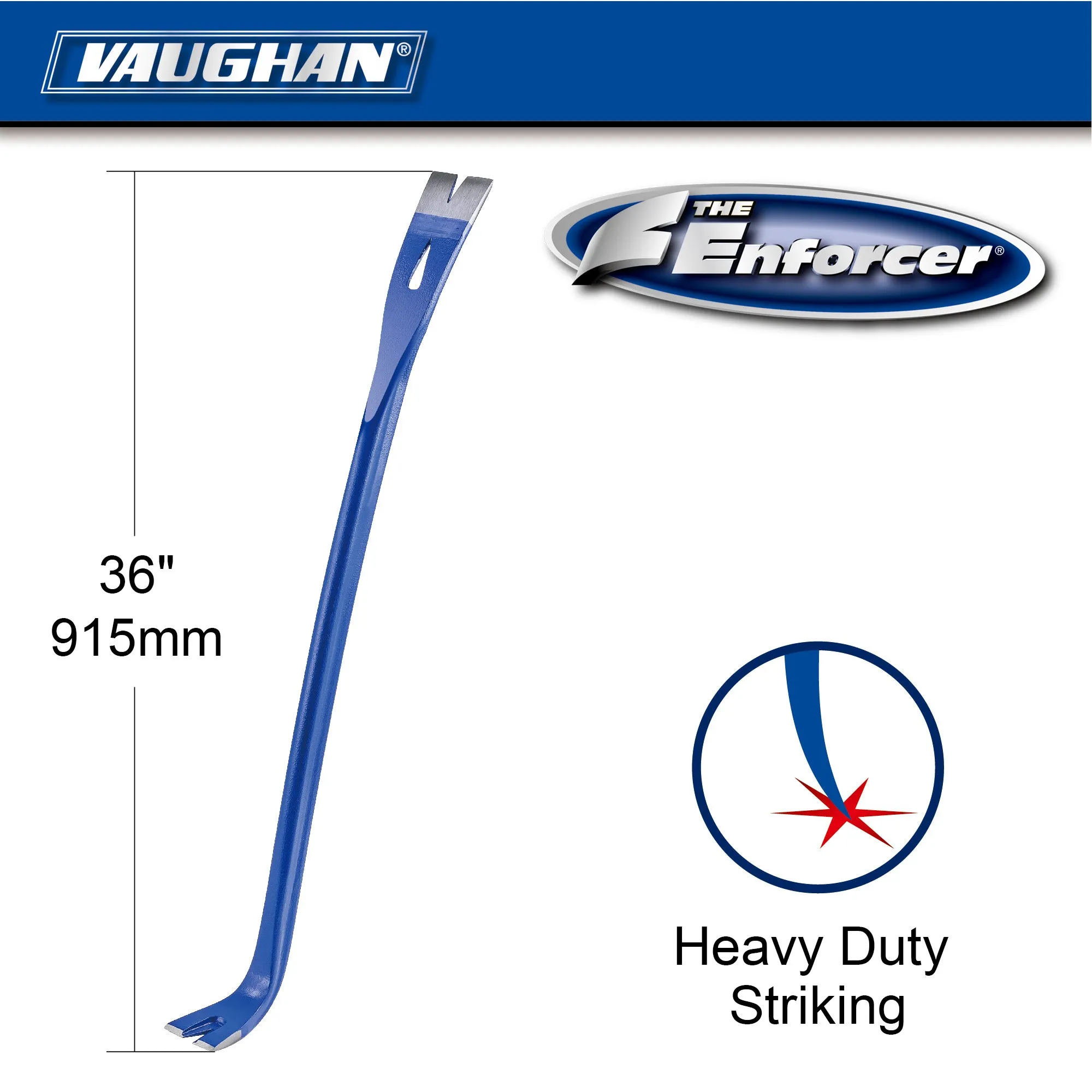 Vaughan Enforcer 14 in. Pry Bar