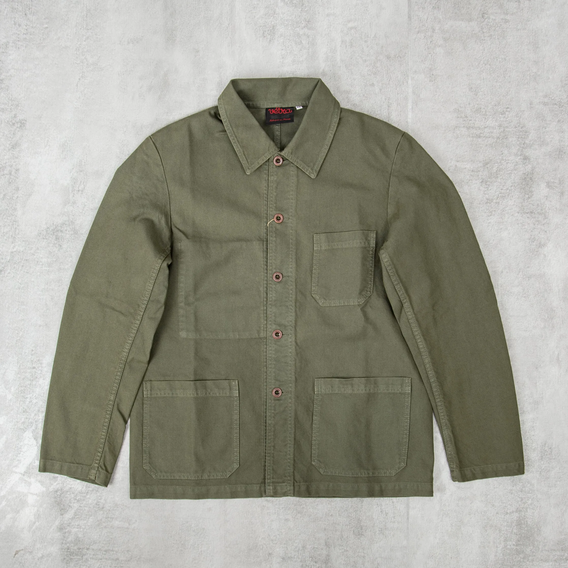 Vetra Twill Workwear Jacket 5c - Jade