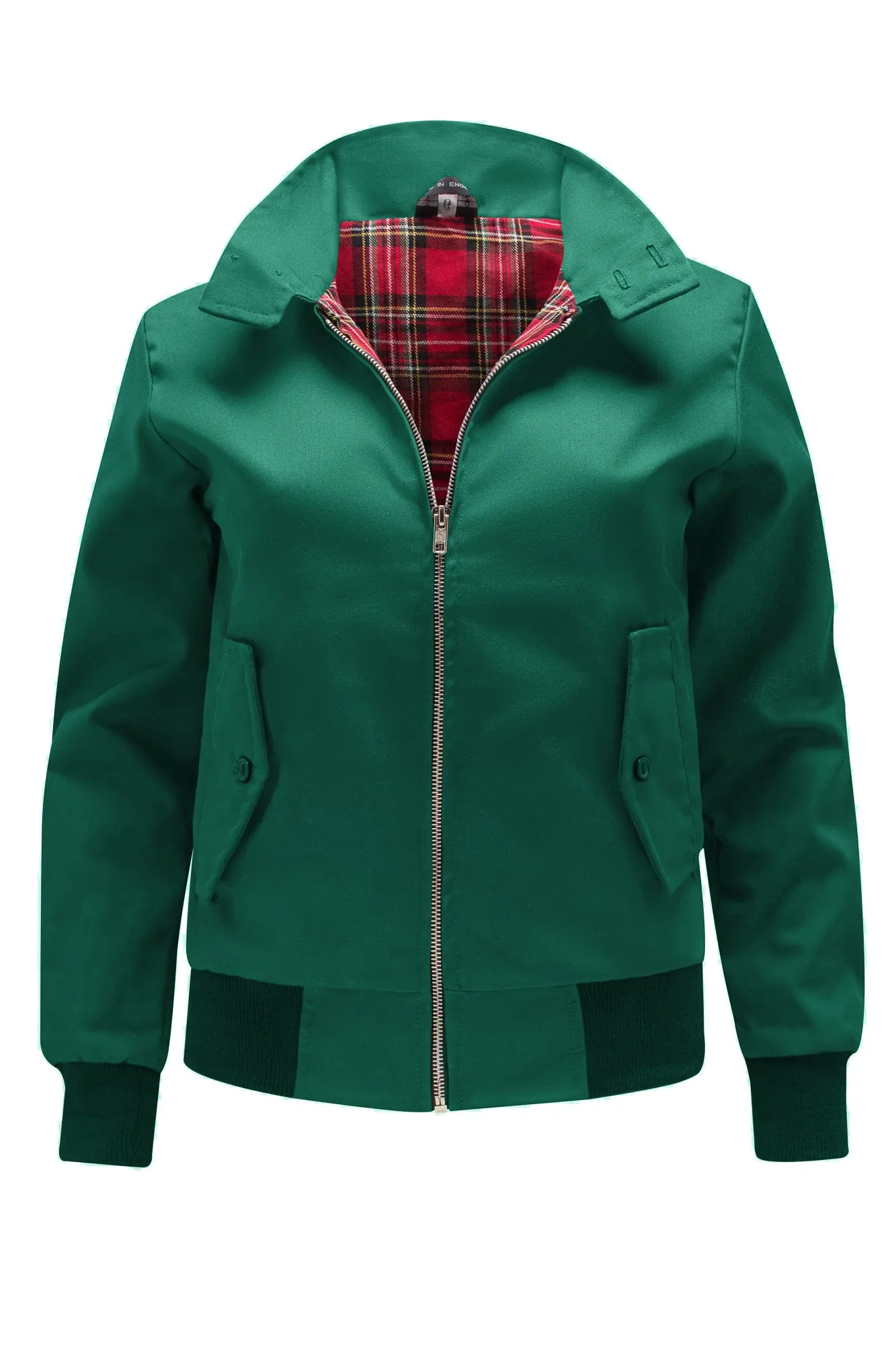 Womens Classic Harrington Jacket - Green